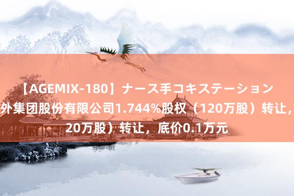 【AGEMIX-180】ナース手コキステーション 广东省丝丽国外集团股份有限公司1.744%股权（120万股）转让，底价0.1万元