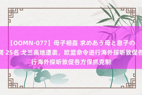 【OOMN-077】母子相姦 求めあう母と息子のムスコ 4時間 25名 戈兰高地遭袭，欧盟命令进行海外探听敦促各方保抓克制