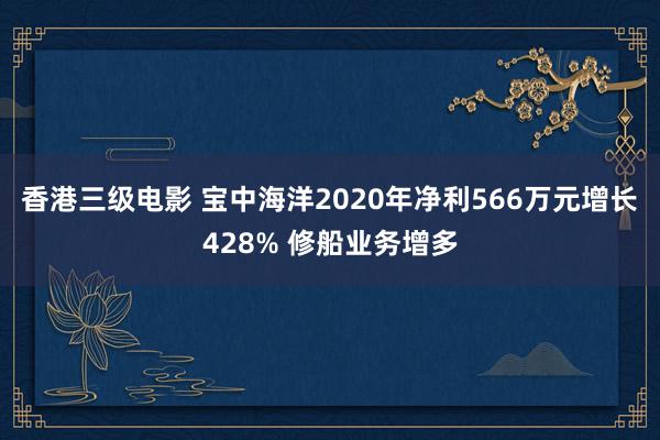 香港三级电影 宝中海洋2020年净利566万元增长428% 修船业务增多