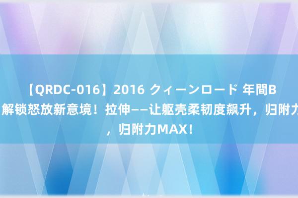 【QRDC-016】2016 クィーンロード 年間BEST10 解锁怒放新意境！拉伸——让躯壳柔韧度飙升，归附力MAX！