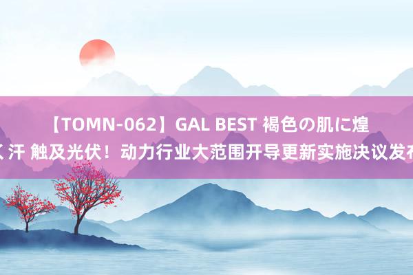 【TOMN-062】GAL BEST 褐色の肌に煌く汗 触及光伏！动力行业大范围开导更新实施决议发布